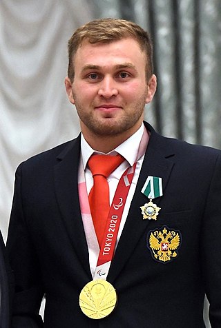 <span class="mw-page-title-main">Albert Khinchagov</span> Russian para-athlete (born 1996)