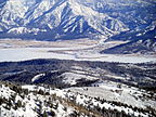 Alpine, Hrabstwo Lincoln, Wyoming, USA - Widok na 