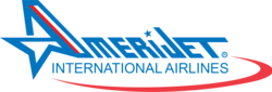 AmeriJet International логотипі