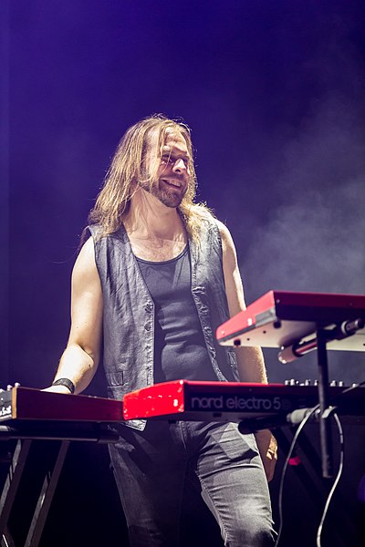 Santeri Kallio at Metal Frenzy Festival 2017 in Gardelegen