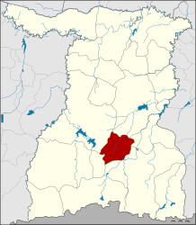 Distretto di Lamduan – Mappa