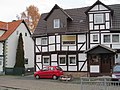 Half-timbered building