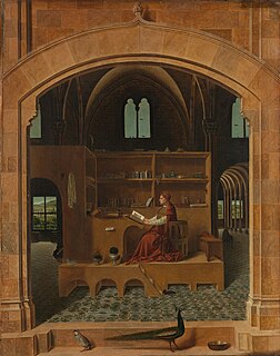 <i>St Jerome in His Study</i> (Antonello da Messina) 15th-century painting by Antonello da Messina