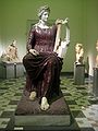 Statue af Apollon, her vist med en kithara på ærkæologisk museum i Napoli, Italien.