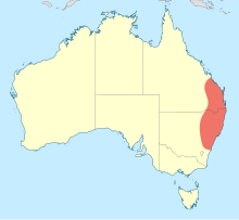 Mapa distribucije austroaeschna sigma.svg