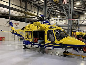 AW169 in Travis County STAR Flight livery. Aw169 TCSF.jpg