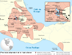 Aztec Empire 1519 map-fr.svg