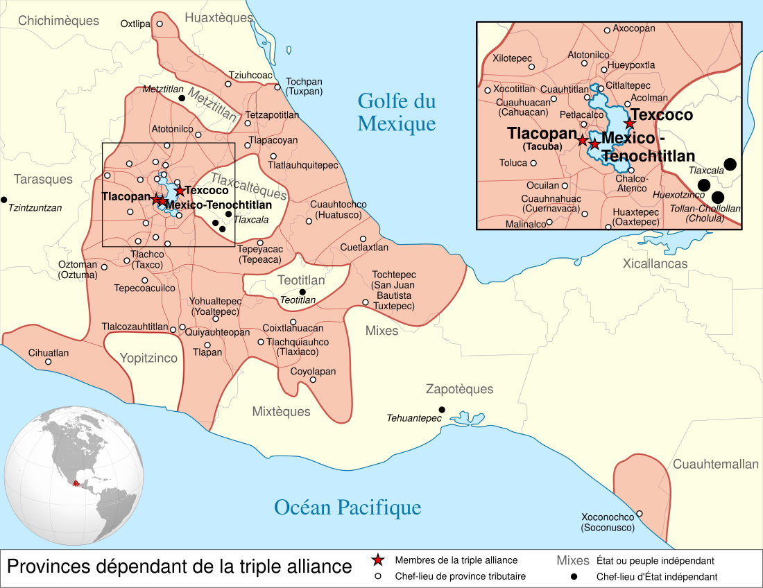 File:Aztec Empire 1519 map-fr.svg