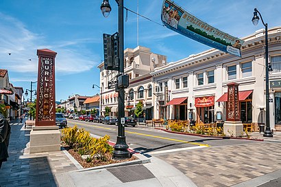 Cómo llegar a Burlingame, California en transporte público - Sobre el lugar