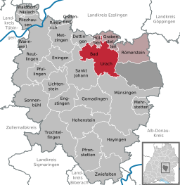 Bad Urach i Landkreis Reutlingen