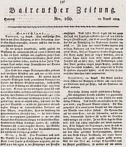 Liste Der Orte Der Hep-Hep-Krawalle 1819: Überlieferung, Übersicht, Liste von Städten und Ortschaften