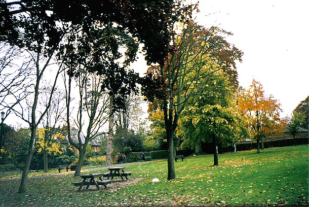 Peoples' park, Banbury, in 2001.