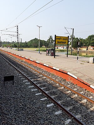 Baruipur Namkhana rute stasiun kereta api 01.jpg