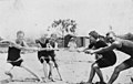 Beach tug of war at Southport, Gold Coast (17043142167).jpg