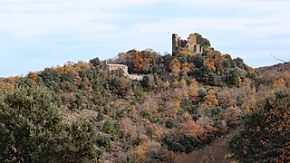 Le Château de Belcastel (Aude).