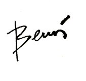 signature de Benoi Lacroix