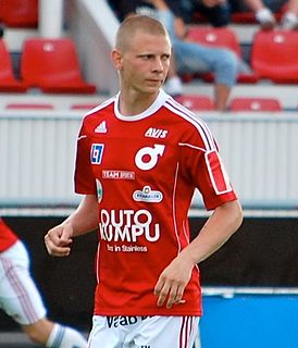 Johan Bertilsson Swedish footballer