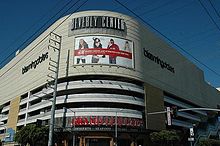 View from the intersection of La Cienega Blvd. and 3rd St, prior to renovations Bevcent.jpg