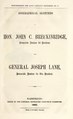 Biographical sketches of Hon. John C. Breckinridge, Democratic nominee for president, and General Joseph Lane, Democratic nominee for vice president (IA biographicalsketc00wash).pdf