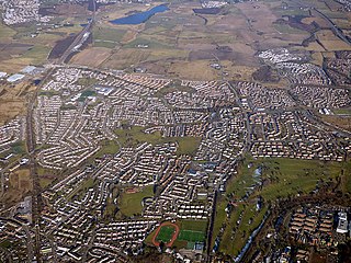 Bishopbriggs Town in Scotland