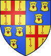 Escudo de armas Miles de Dormans, obispo de Beauvais.svg