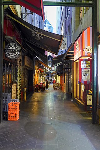 <span class="mw-page-title-main">Block Place</span> Street in Melbourne, Victoria