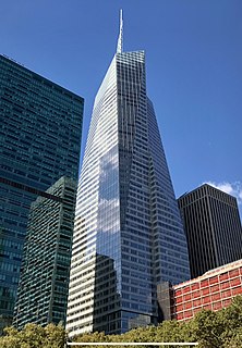 Bank of America Tower (Manhattan) Office skyscraper in Manhattan, New York