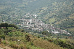 Ansicht von Bolívar, Cauca