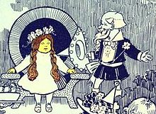 Boq with Dorothy, illustration by W. W. Denslow Boq and Dorothy.jpg