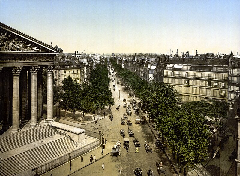 File:Boulevard de la Madeleine, Paris, 1890-1900.jpg