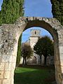 Français : Ancien prieuré de Bouteville, Charente, France
