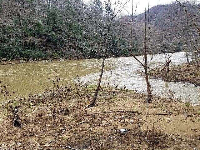 Russell Fork while flooded