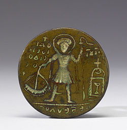 Byzantine - Pilgrim Stamp of Saint Isidore - Walters 54230.jpg