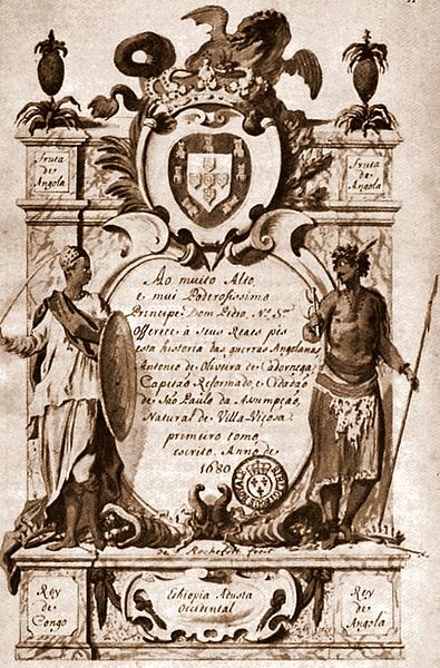 History of Angola; written in Luanda in 1680.