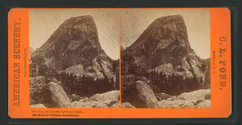 File:Cap of Liberty (4000 feet high), Yo Semite Valley, California, by Pond, C. L. (Charles L.).png