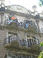 Català: Casa R. Sala. C. Enric Granados, 106 (Barcelona). This is a photo of a building listed in the Catalan heritage register as Bé Cultural d'Interès Local (BCIL) under the reference 08019/1489. Object location 41° 23′ 37.17″ N, 2° 09′ 17.45″ E  View all coordinates using: OpenStreetMap