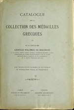 Миниатюра для Файл:Catalogue de la collection des médailles grecques de M. le Chevalier Léopold Walcher de Molthein ... Avec trente et un planches et un portrait du numismatiste Welzl de Wellenheim (IA cataloguedelacol00walc).pdf