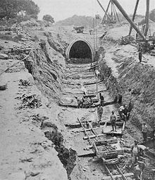 Construction of Catskill Aqueduct, 1911 Catskill Aqueduct (1911).jpg