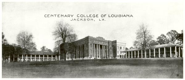 Centenary College in Jackson, Louisiana, circa 1900