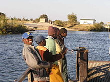 Children from the Okavango Delta community Children on the Okavango in Botswana.jpg