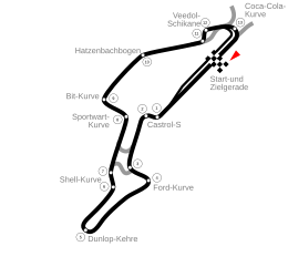 Трасса Нюрбургринг-1995-GP.svg