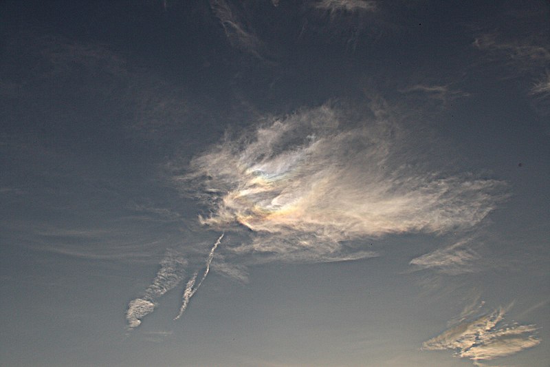 File:Cirrus mit 22°-Halo, Oberem Berührungsbogen und konvexem Parrybogen IX USM.jpg