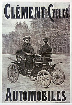 Automobile Clément (affiche 1901).