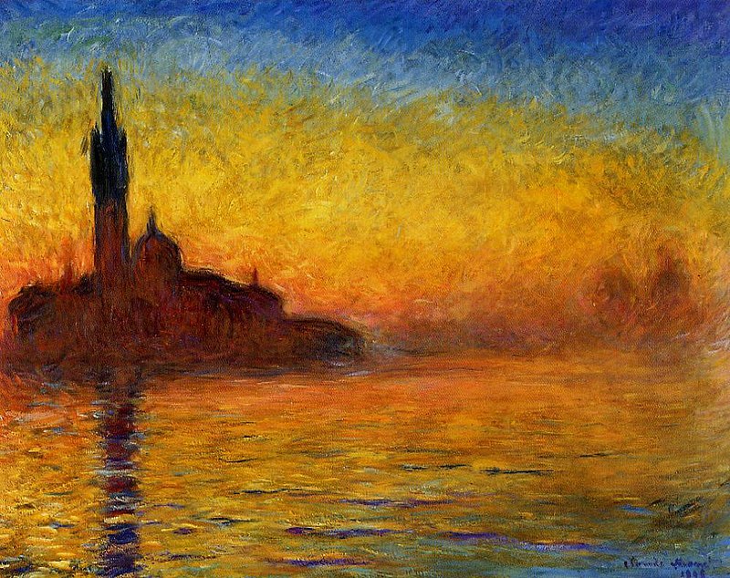 Das Bridgestone Museum of Art  800px-Claude_Monet_-_Twilight%2C_Venice