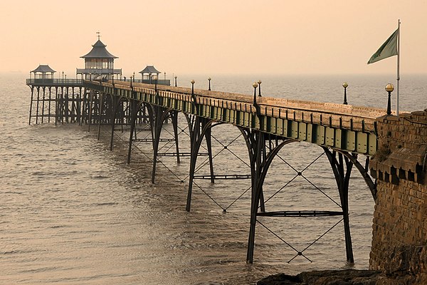 Clevedon Pier, which opened in 1869