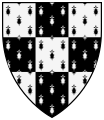 Hermelin-ellenhermelines sakkozott mező