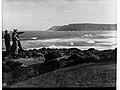 Coastal views showing people standing on rocks(GN11119).jpg