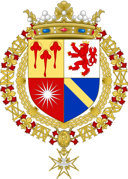 File:Coat of Arms of François Chabot, marquis de Mirebeau.svg