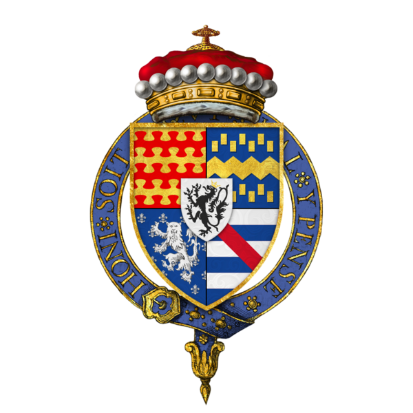 File:Coat of Arms of Sir Francis Lovell, 1st Viscount Lovell, KG.png