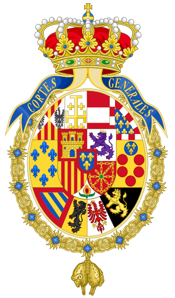 File:Coat of Arms of the Cortes Generales.svg